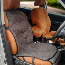 Load image into Gallery viewer, Space CoolPad Full Car Seat Cushion Black and Red (For Driver) | Elegant Auto Retail 
