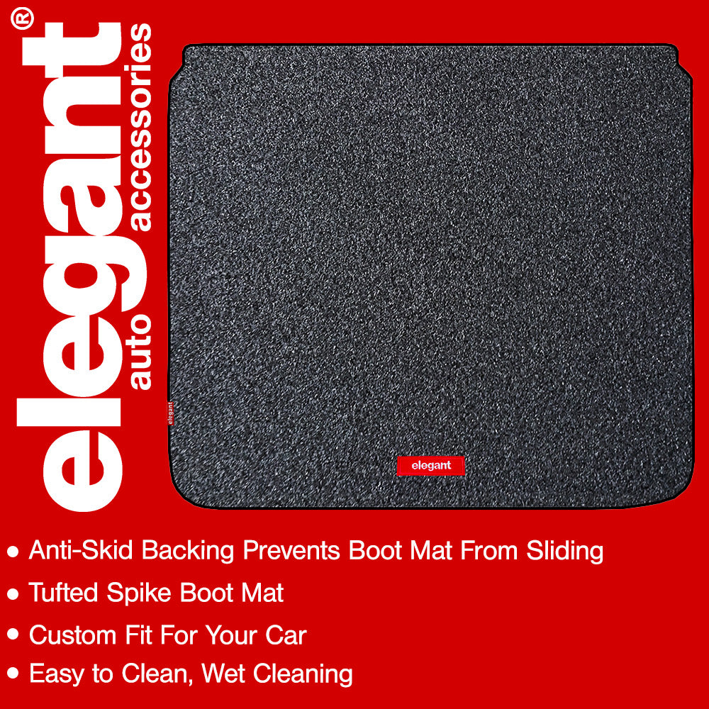 Spike Car Dicky Mat For Mahindra XEV 9e - Grey Black | Elegant Auto Retail