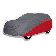 Load image into Gallery viewer, Car Body Cover WR Grey And Red For Maruti Brezza
