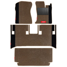 Load image into Gallery viewer, Duo Carpet Car Floor Mat For Mahindra Thar - Beige Black | Elegant Auto Retail
