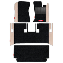 Load image into Gallery viewer, Duo Carpet Car Floor Mat For Mahindra Thar - Black MBeige | Elegant Auto Retail
