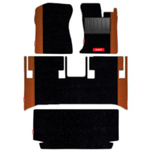 Load image into Gallery viewer, Duo Carpet Car Floor Mat For Mahindra Thar - Black Tan | Elegant Auto Retail
