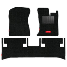 Load image into Gallery viewer, Duo Carpet Car Floor Mat For Mahindra Thar - Black Black | Elegant Auto Retail
