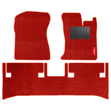 Miami Carpet Car Floor Mat For Mahindra Thar - Red | Elegant Auto Retail
