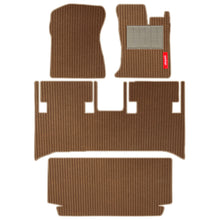 Load image into Gallery viewer, Cord Carpet Car Floor Mat For Mahindra Thar - Beige Beige | Elegant Auto Retail
