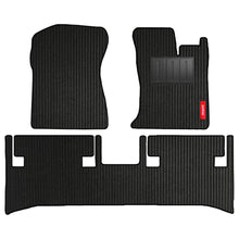 Load image into Gallery viewer, Cord Carpet Car Floor Mat For Mahindra Thar - Black Black | Elegant Auto Retail
