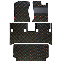 Load image into Gallery viewer, Luxury Leatherette Car Floor Mat For Mahindra Thar - Black Tan | Elegant Auto Retail
