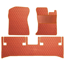 Load image into Gallery viewer, Luxury Leatherette Car Floor Mat For Mahindra Thar -Tan Tan | Elegant Auto Retail
