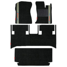 Sports Carpet Car Floor Mat For Mahindra Thar - Black Beige | Elegant Auto Retail