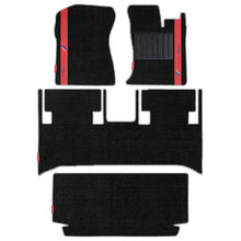 Sports Carpet Car Floor Mat For Mahindra Thar - Black Red | Elegant Auto Retail