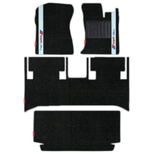 Sports Carpet Car Floor Mat For Mahindra Thar - Black Silver | Elegant Auto Retail