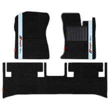 Sports Carpet Car Floor Mat For Mahindra Thar - Black Silver | Elegant Auto Retail