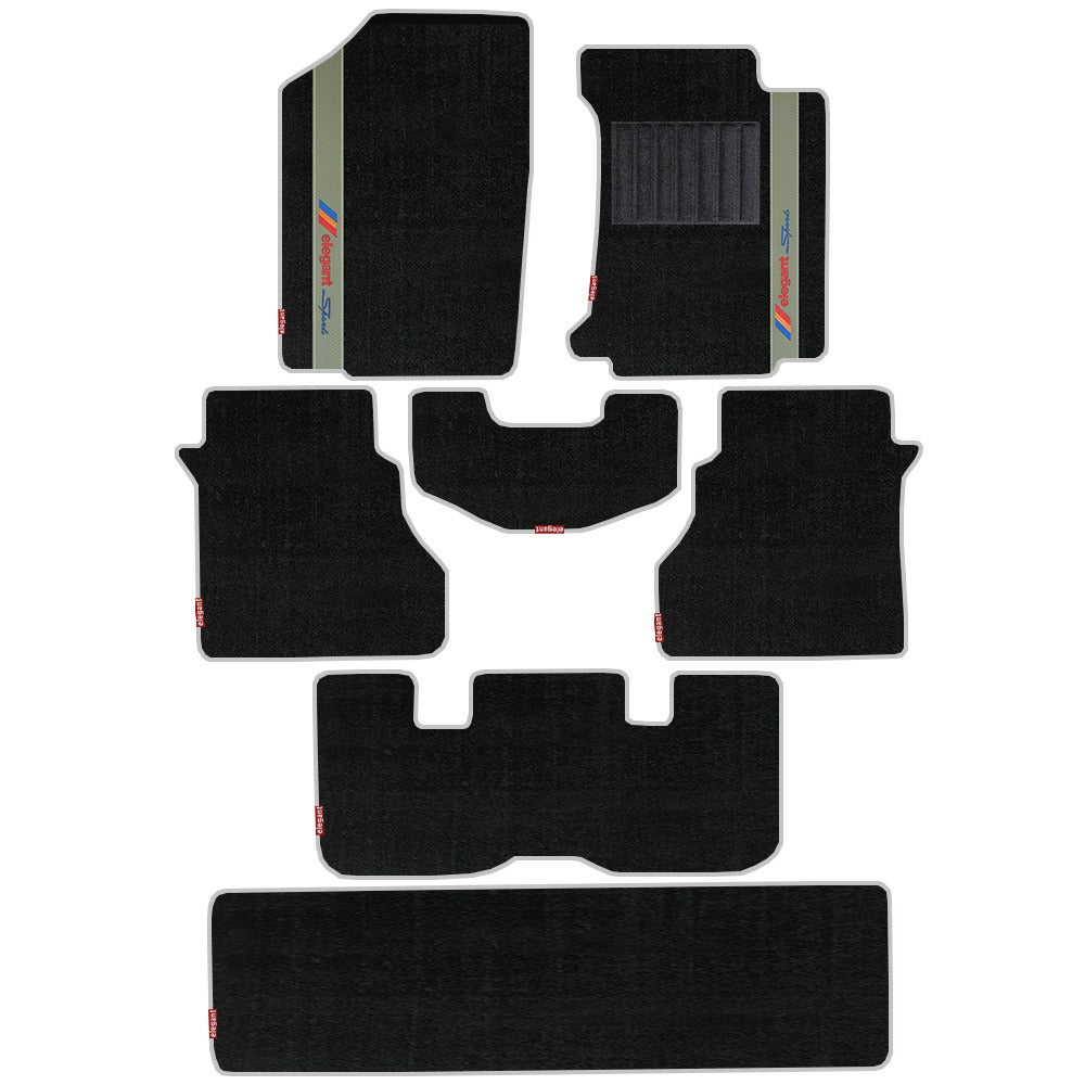 Sports Car Floor Mat For Toyota Vellfire Black Beige  | Elegant Auto Retail

