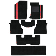 Sports Car Floor Mat For Toyota Vellfire Black Red  | Elegant Auto Retail

