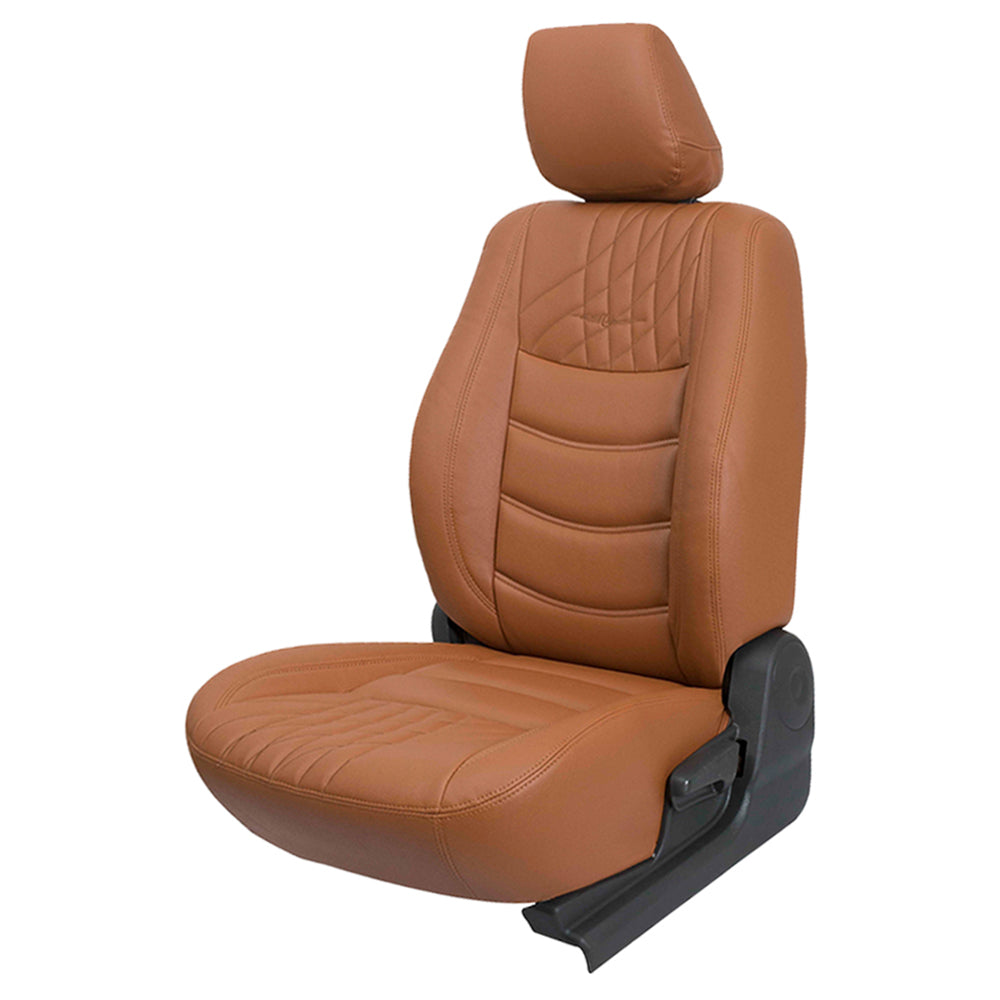 Glory Colt Car Seat Cover Black For Hyundai I10  In Tan  | Elegant Auto Retail
