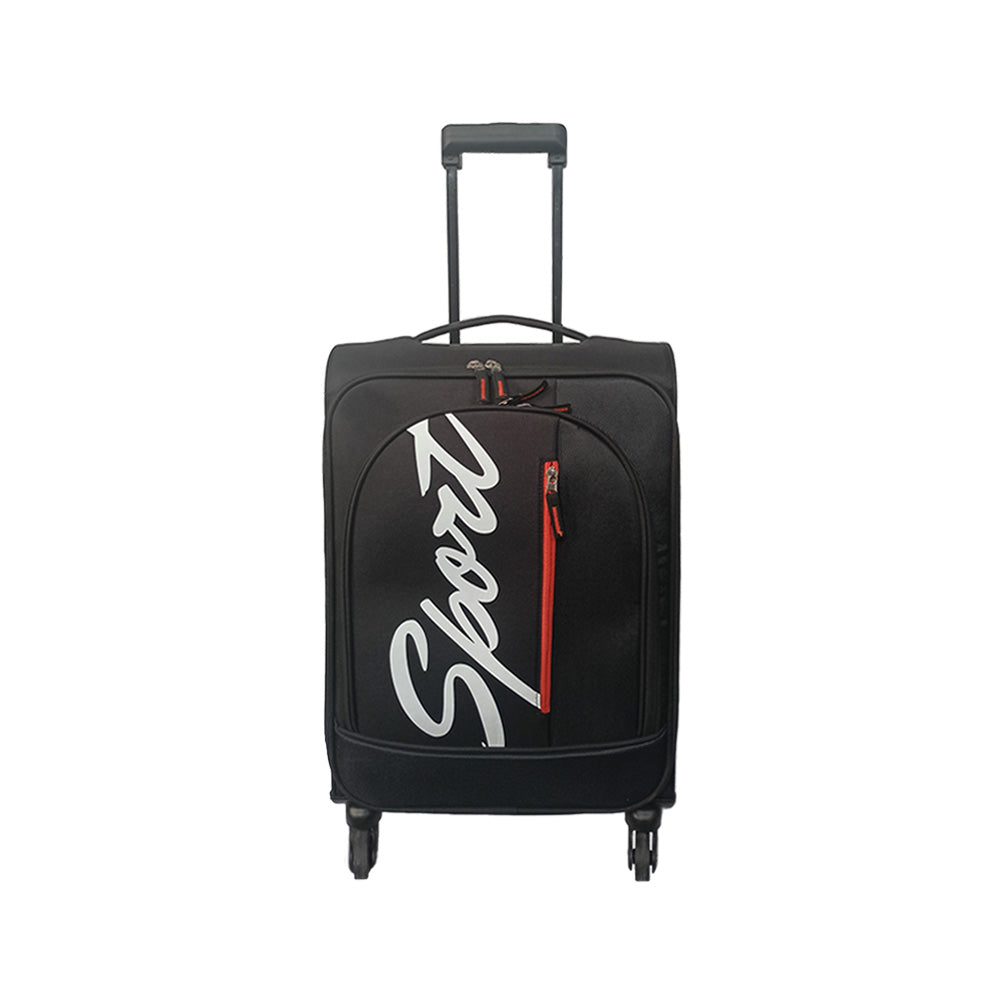 Buy Aristocrat Dual Edge Blue Large Trolley Bag - 33 cm Online At Best  Price @ Tata CLiQ