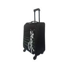 Load image into Gallery viewer, Elegant Sport Square Trolley Bag Medium Suitcase for Travelling-Black and Green
