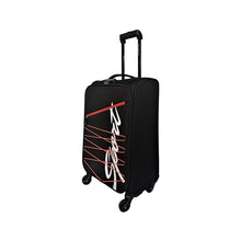 Load image into Gallery viewer, Elegant Sport Square Trolley Bag Medium Suitcase for Travelling-Black and Orange
