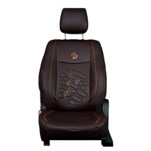 Victor 2 Art Leather Car Seat Cover For Tata Punch (Brown)! Elegant Auto Retail