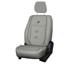 Load image into Gallery viewer, Victor 2 Art Leather Car Seat Cover For Honda Civic - Grey Black | Elegant Auto Retail
