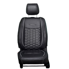 Load image into Gallery viewer, Victor 3 Art Leather Car Seat Cover For Mahindra XUV 3XO | in Black Colour | Elegant Auto Retail
