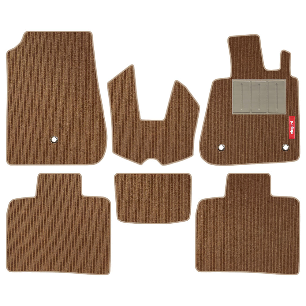 Cord Carpet Car Floor Mat For VinFast VF 6