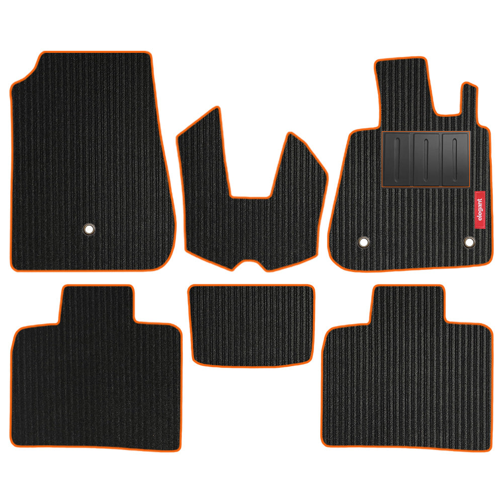 Cord Carpet Car Floor Mat For VinFast VF 6