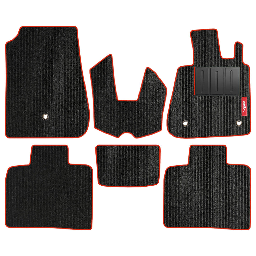Cord Carpet Car Floor Mat For VinFast VF 6