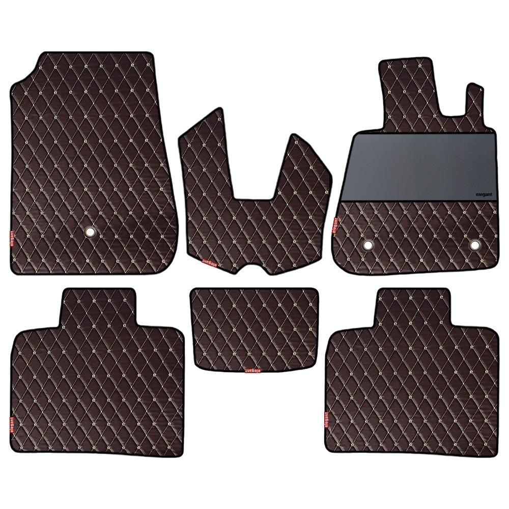 Luxury Leatherette Car Floor Mat For VinFast VF 6