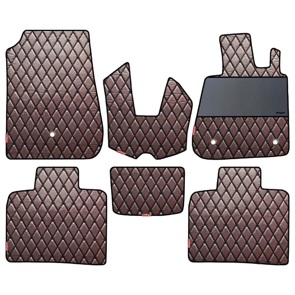 Luxury Leatherette Car Floor Mat For VinFast VF 6