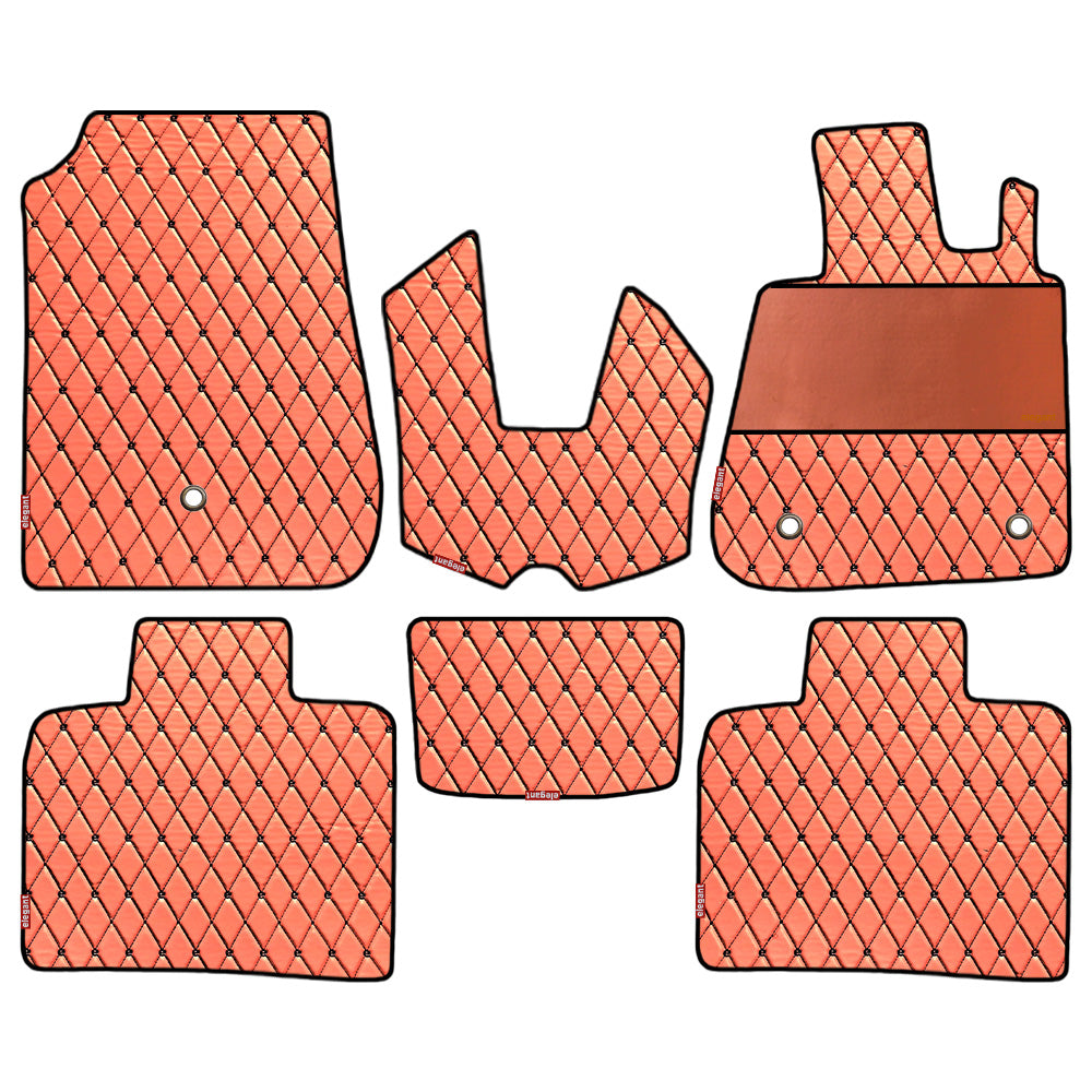 Luxury Leatherette Car Floor Mat For VinFast VF 6