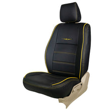 Load image into Gallery viewer, Vogue Urban Plus Art Leather Car Seat Cover Black and Yellow For Mahindra Scorpio
