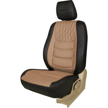 Load image into Gallery viewer, Glory Colt Duo Art Leather Car Seat Cover  Beige For Hyundai Creta
