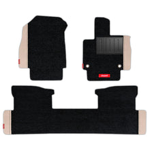 Load image into Gallery viewer, Duo Carpet Car Floor Mat For Mahindra XEV 9e - Black MBeige | Elegant Auto Retail
