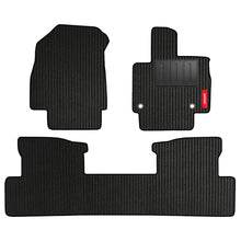 Load image into Gallery viewer, Cord Carpet Car Floor Mat For Mahindra XEV 9e - Black Black | Elegant Auto Retail
