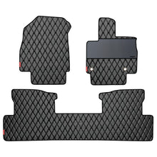 Load image into Gallery viewer, Luxury Leatherette Car Floor Mat For Mahindra XEV 9e - Black Black | Elegant Auto Retail
