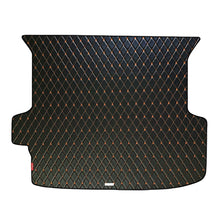 Load image into Gallery viewer, Luxury Leatherette Car Dicky Mat For Mahindra XEV 9e - Black Tan | Elegant Auto Retail
