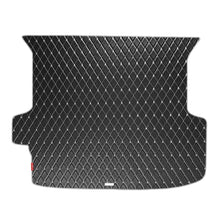 Load image into Gallery viewer, Luxury Leatherette Car Dicky Mat For Mahindra XEV 9e - Black White | Elegant Auto Retail
