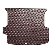 Load image into Gallery viewer, Luxury Leatherette Car Dicky Mat For Mahindra XEV 9e - Brown Black | Elegant Auto Retail
