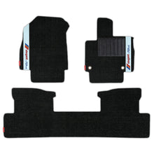 Load image into Gallery viewer, Sports Carpet Car Floor Mat For Mahindra XEV 9e - Black Silver | Elegant Auto Retail
