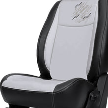 Zap Plus Bucket Fit Art Leather Car Seat Cover For Hyundai  I10 Nios In Black Grey  Colour | Elegant Auto Retail