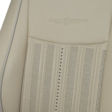 Zippy Nappa PR Art Leather Car Seat Cover For Honda Amaze - Beige Beige |Elegant Auto Retail