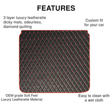 Load image into Gallery viewer, blackredBREZZA2022-RacerBlack-Red-BootMatwithRedTapeBinding_ |  Elegant
