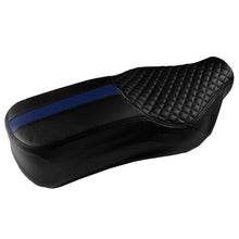 Load image into Gallery viewer, Cameo Sports Bike Seat Cover Black and Blue
