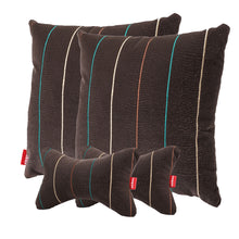 Load image into Gallery viewer, Elegant Car Comfy Pillow And Neck Rest Liner Set of 4 Design - CU05
