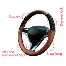 Car Steering Wheel Cover Tan