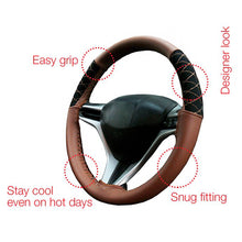 Load image into Gallery viewer, Car Steering Wheel Cover Tan
