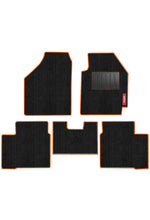 Load image into Gallery viewer, Cord Carpet Car Floor Mat Orange For Volkswagen Vento
