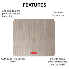 Load image into Gallery viewer, Carpet Car Dicky Mat Beige For Maruti Dzire
