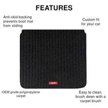 Load image into Gallery viewer, Carpet Car Cord Dicky Mat For Toyota Rumion - Black | Elegant Auto Retail
